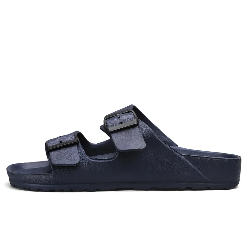 Summer Adjustable Soft Slides Slippers For Men Flat EVA Slippers Lightweight Anti Slip Slippers Size 34-47 48 49  Dropshipping, image 8