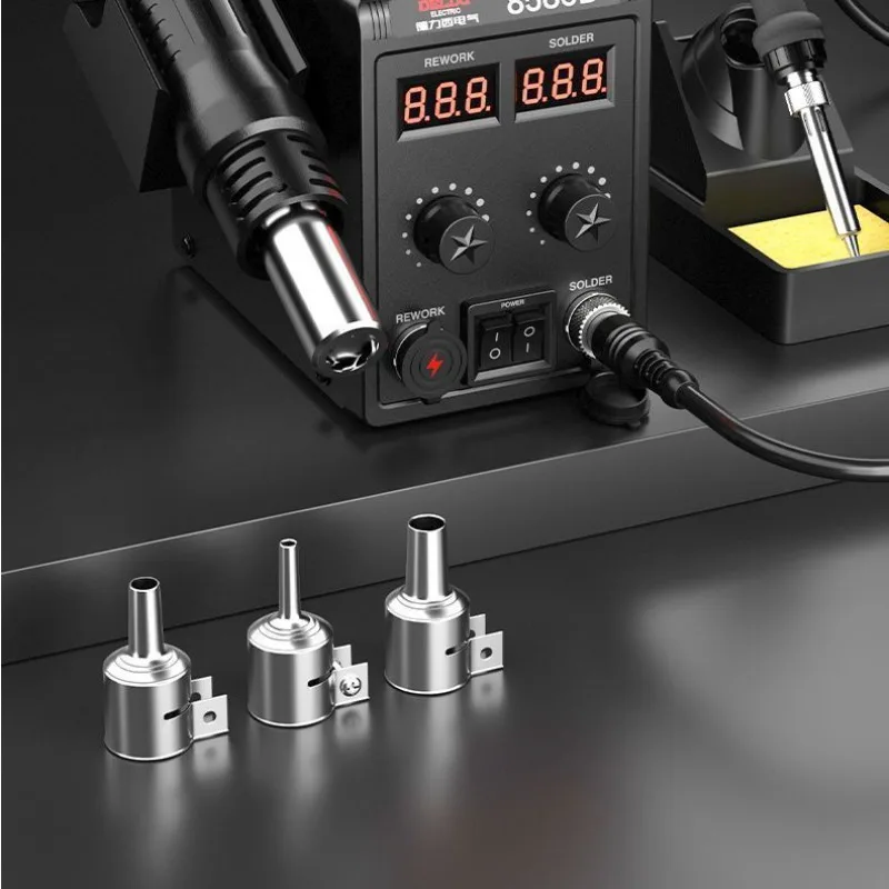 

Electric heat gun, dismantling and welding table, welding table two-in-one 858 electric soldering iron