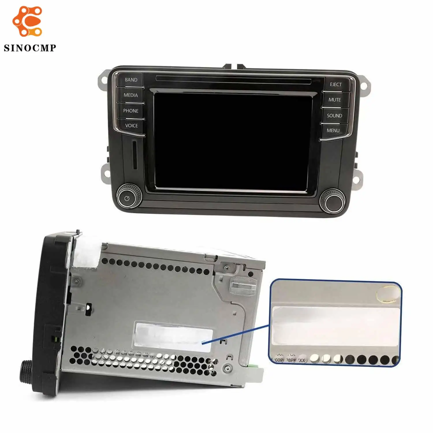6.5 Inch LCD Display Touch Screen 5C0035684 TDO-WVGA0633F00036 For VW MIB STD2 680 200 Scirocco Golf 6R Polo Tiguan GTI Skoda