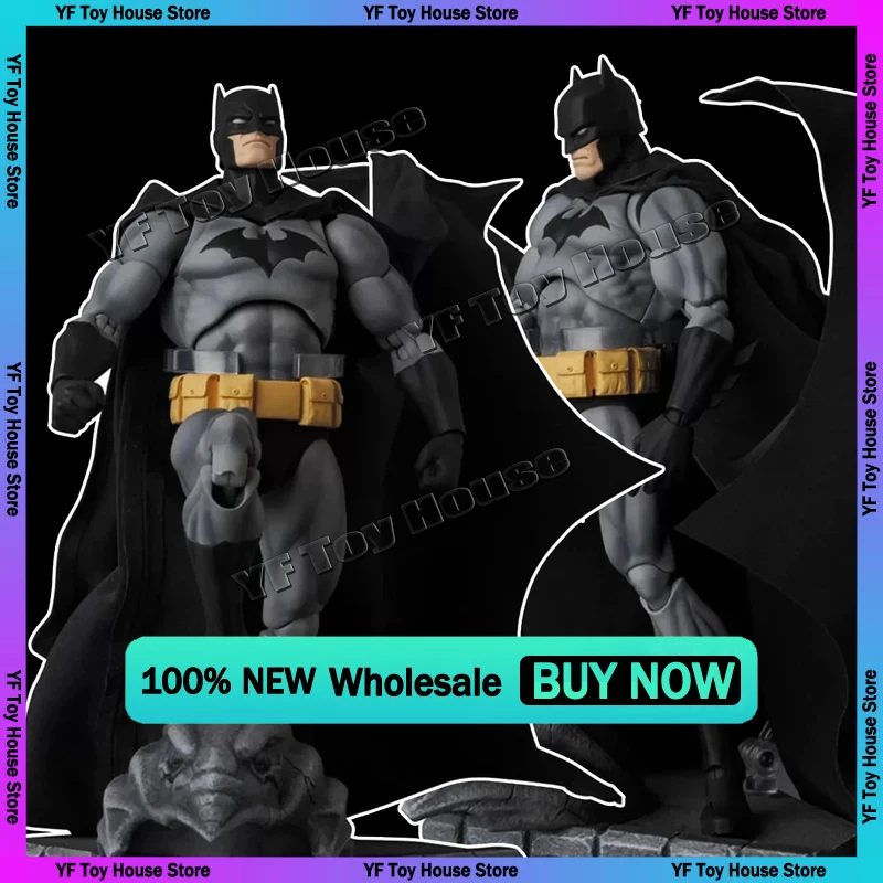 

New Ct Toys Batman Mafex 126 Dc Bat Man Figure Shf Anime Action Figure Figurine Statue Model Toys Customized Kids Gifts