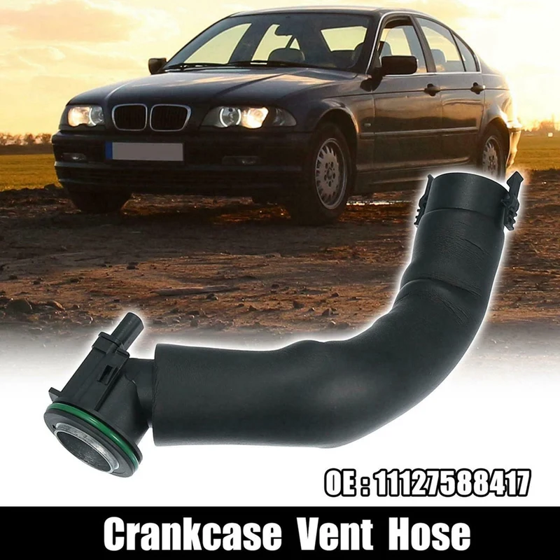 Engine Valve Cover Vent Hose 11127588417 Component For BMW X1 X3 X4 X5 X6 2.0L N20 228I 320I 328I 428I 2009-2019 Crankcase Hose