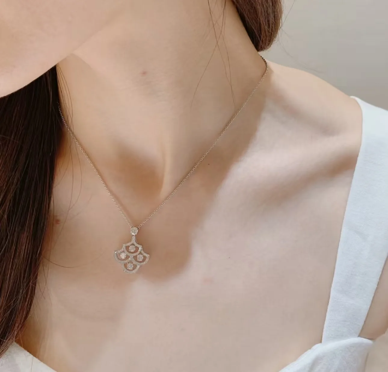 

Luxury Sweet Women's Classic Popular Senior Temperament Fashion Necklace Jewelry Versatile Birthday Party Gifts