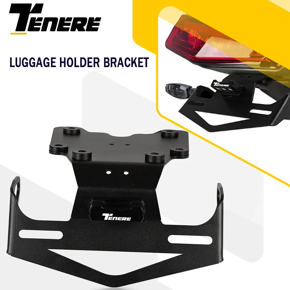 

For Yamaha XTZ700 XTZ690 TENERE 700 RALLY World Raid TENERE700 2023 License Number Plate Holder Frame Turn Signal Light Bracket