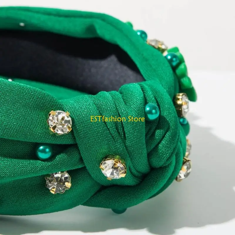 y5gc-宝石付きヘッドバンド-シャーリングコスチューム-ケバケバヘアバンド-パーティー-カラオケ-レプラコーン-写真小道具-パーティー-ワイドヘアフープ-ナイトクラブ