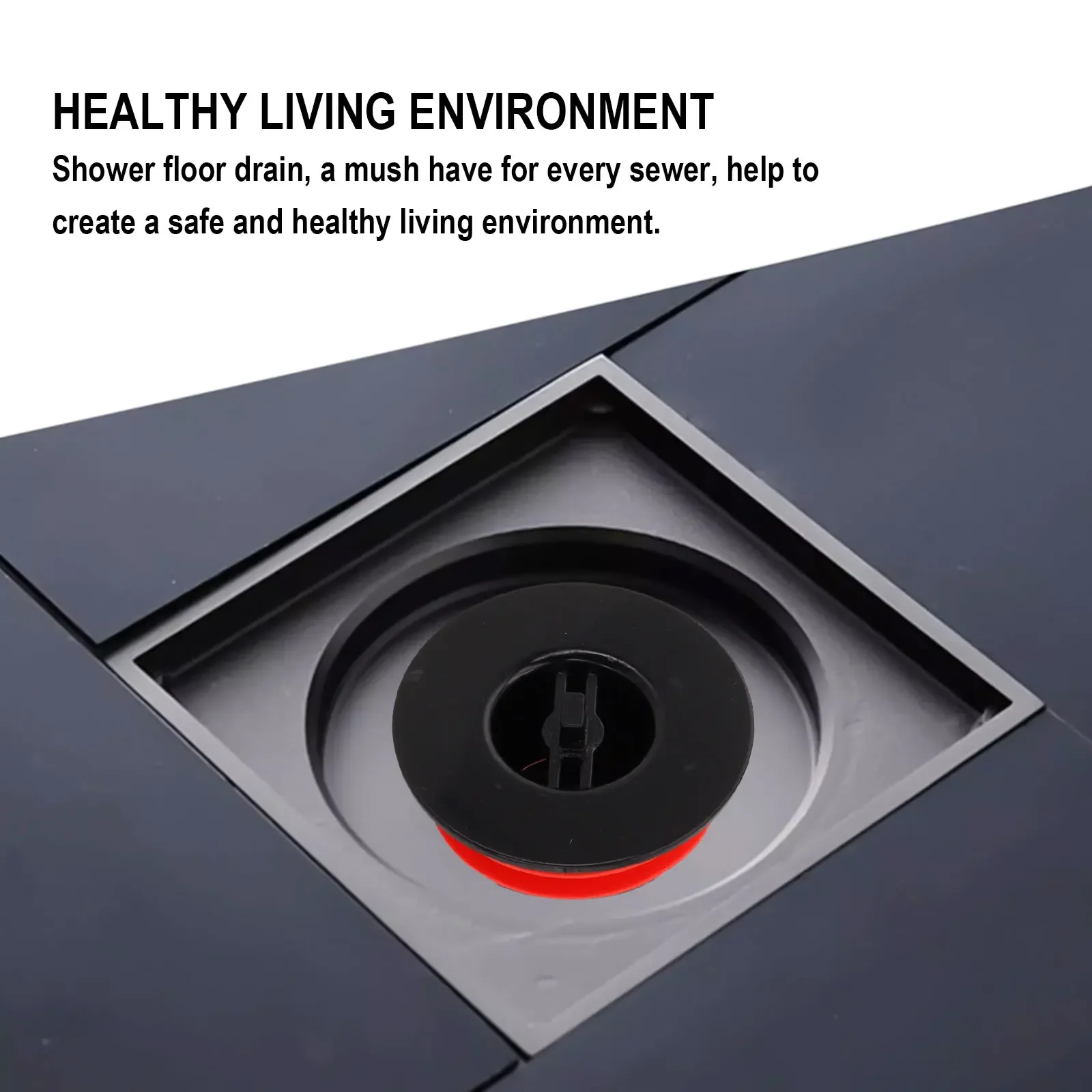 

Слив для пола с защитой от запаха Слив для пола с магнитной левитацией Встроенная крышка для ванной комнаты Компактный размер Оптимальная производительность