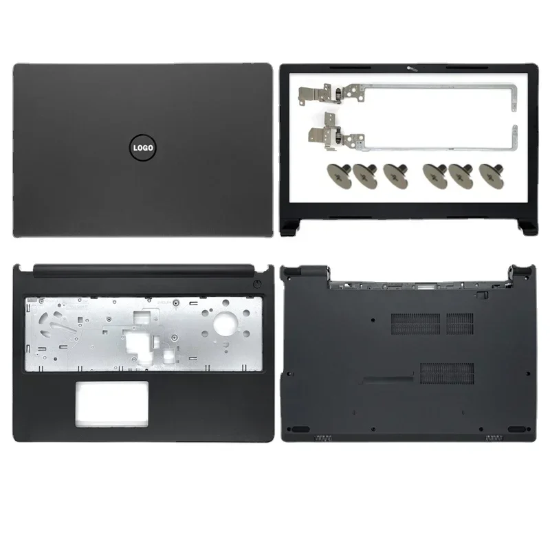 

Protective Laptop New For Dell Inspiron 15 3576 3565 3567 Series LCD Back Cover/Front Bezel/Palmrest 04F55W /Hinges/Bottom Case