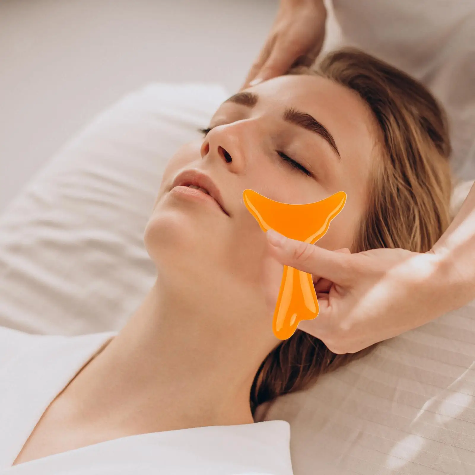 

Face Massage Tool Fishtail Shape Muscle Sculpting Massager Resin Ergonomic Fascia Massage Tool for Belly Back Face Shoulder