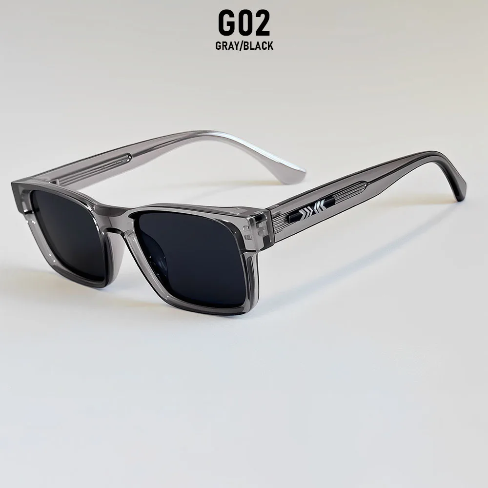 2026 Quadratische Sonnenbrille Herren Luxus Vintage Polarisierte Sonnenbrille Damen Trendige Neue Mode-Brille Gafas De Sol Polarizadas Zonnebril – Detail 4