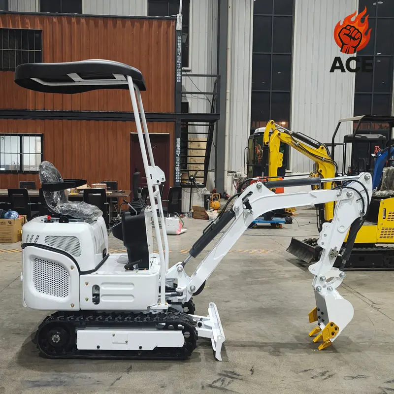 

free shipping 1.2 ton excavator mini Digger bagger excavator 1 ton customized full hydraulic mini excavator with cabin