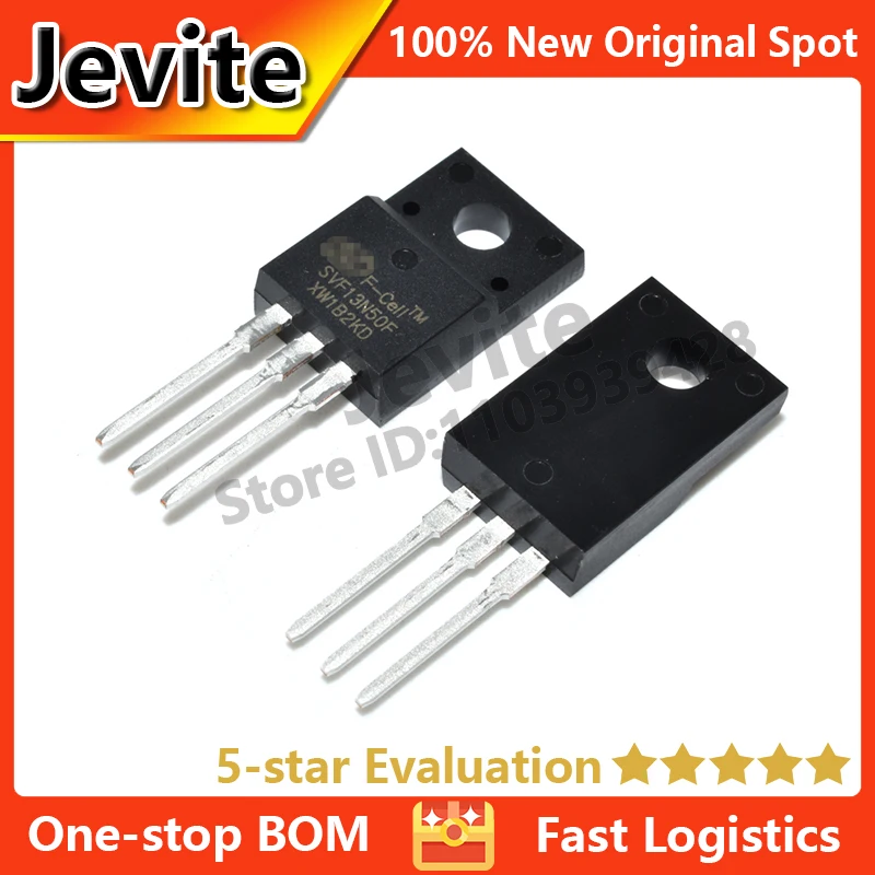 

Jevite 100% New Original electronics Controller 10-50 units/lote SVF13N50F TO-220 500V 13A MOSFET transistor