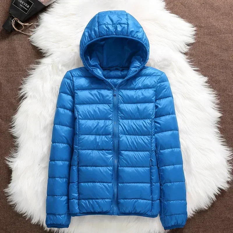 Plus Size 5xl 6xl 7xl Female Puffer Jackets 2023 New Autumn and Winter Lightweight Water-Resistant Packable Woemn Warm Coats