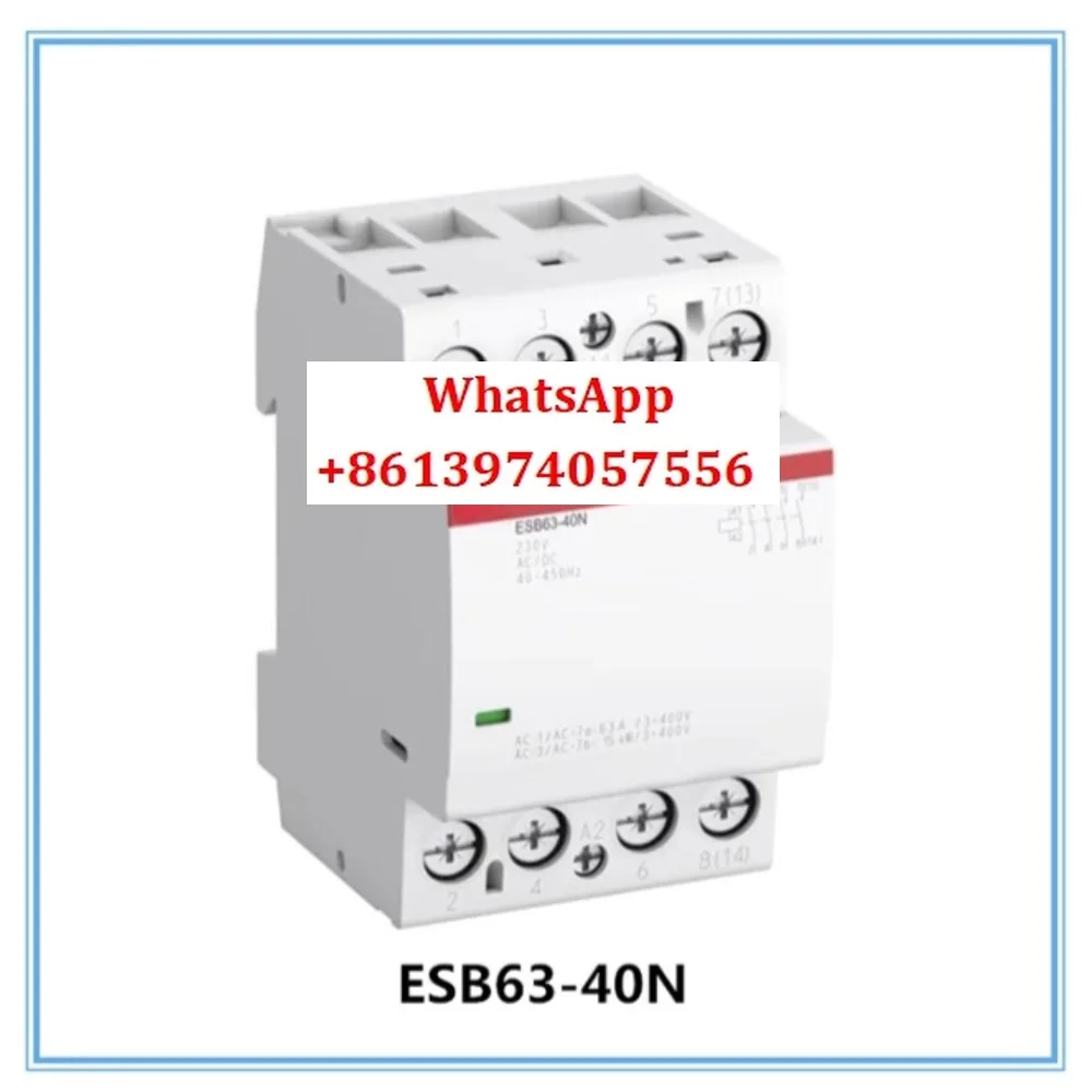 المقاولين ESB20/25/40/63 -20N40N مبنى مصغر 24/230 فولت تيار متردد/تيار مستمر عالمي، جديد