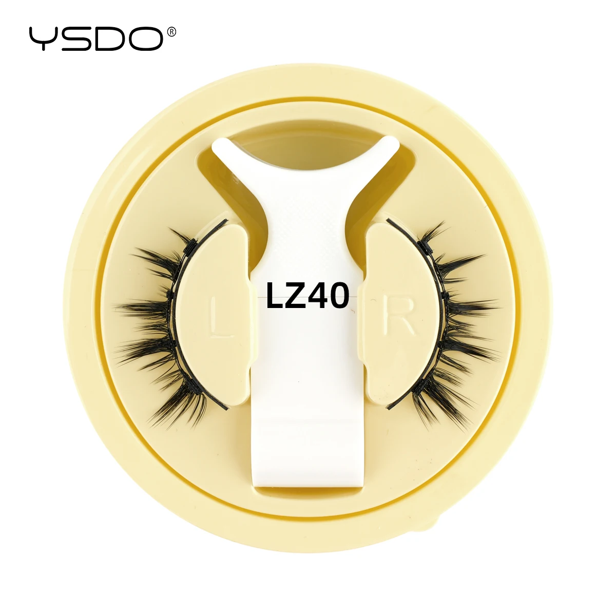YSDO Magnetic False Eyelashes Fluffy Natural Faux 3D Mink Lashes Glue-Free Soft Wispy Magnetic Lashes Long-Lasting Makeup Tools