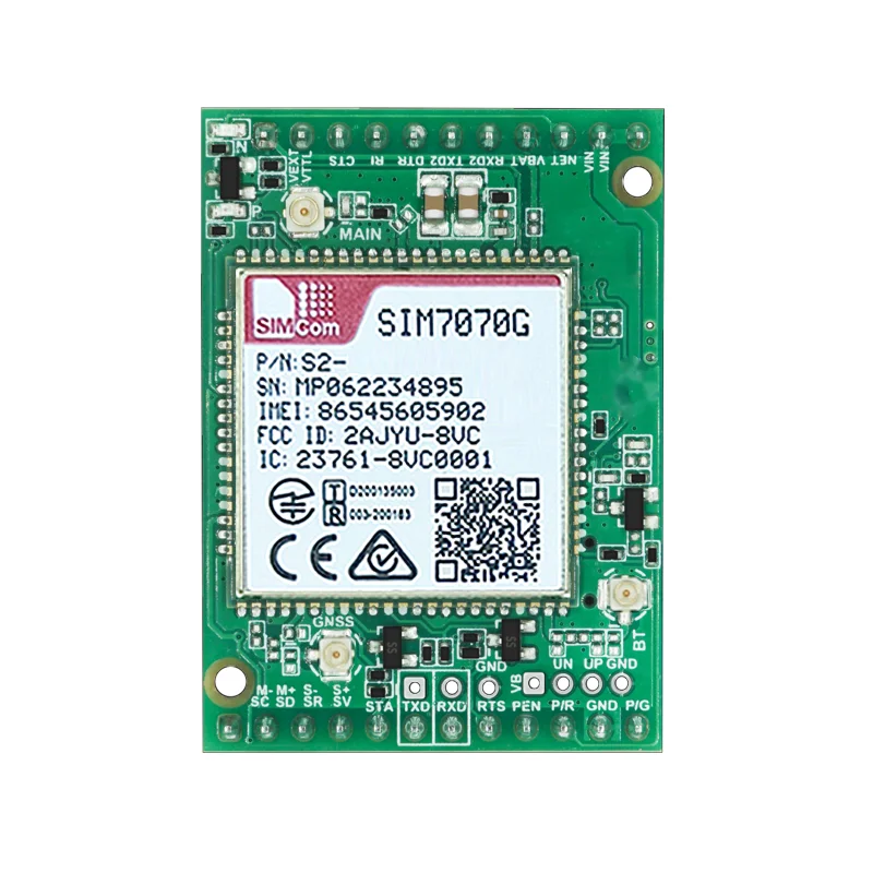 LTE CAT-M NBIoT module SIM7070G Breakout development board B1/B2/B3/B4/B5/B8/B12/B13/ B14/B18/B19/B20/B25/B26/ B27/B28/B66/B85