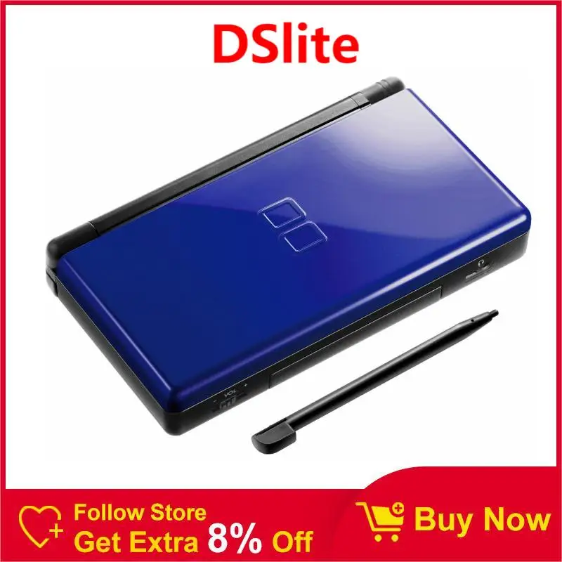 Original Used For DSlite Game Console For DSlite Palm game With to configure R4+64GB memory card/ Including 4600 free games