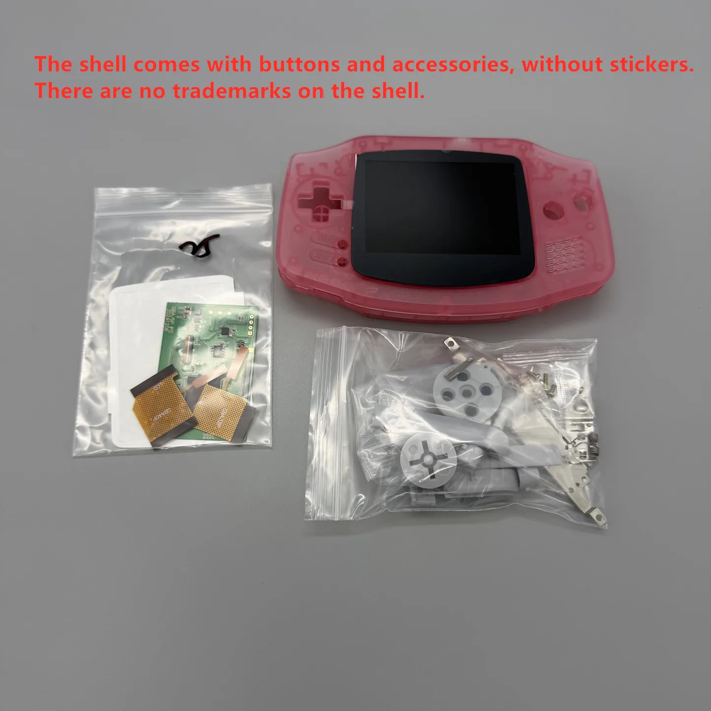2025年モデル 3.0インチ ラミネート加工 GBA IPS液晶 特殊シェル付き