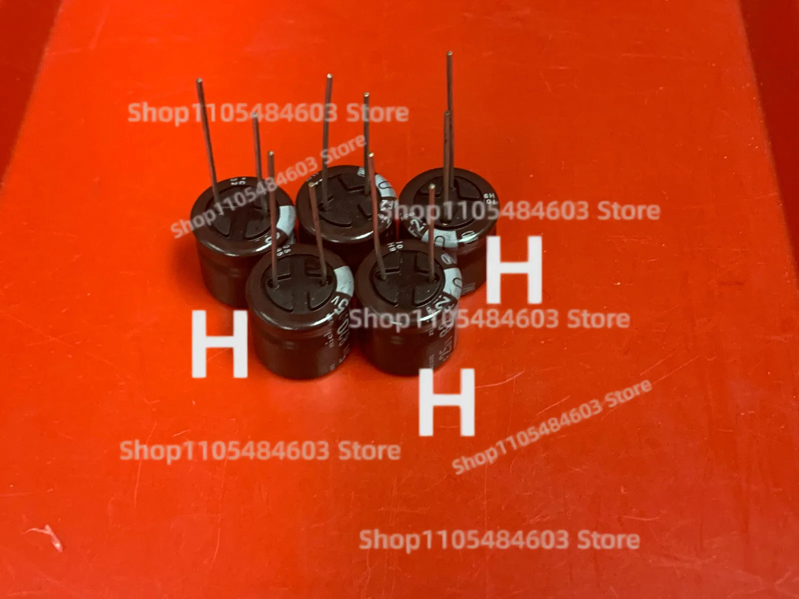 5x UPL1E821MHH6 FOR NICHICON CAPACITOR 820UF 25V 105' RADIAL LOW PROFILE