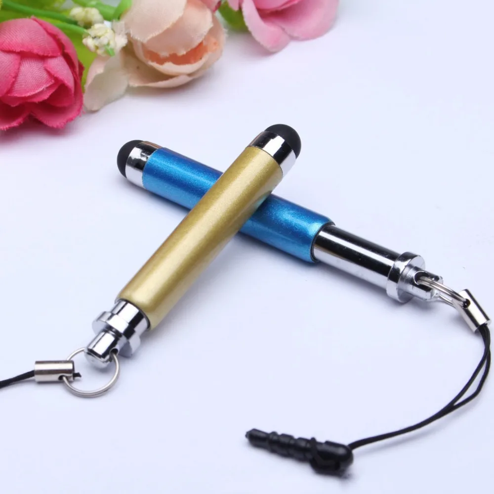 Multiple Colors Retractable PC Phone Smooth Touch Control Tablets Pen Navigation Stylus Capacitive Screen Touch Pen Stylus Pen