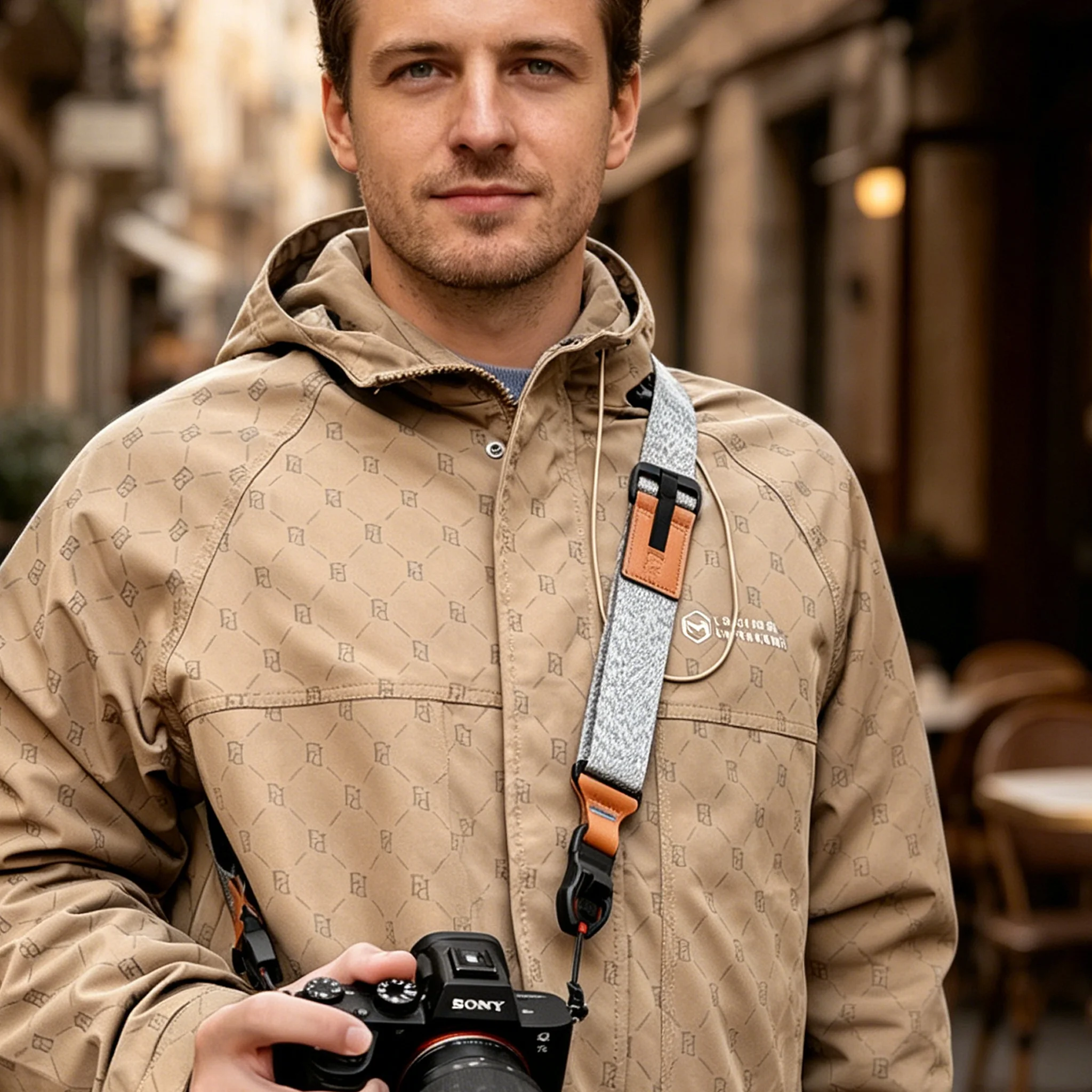 Quick Release Camera Shoulder Strap for Canon Nikon Sony Fuji Leica, Fit XS20 XM5 ZFC R6 R8 PD Compatible Adjustable Strap