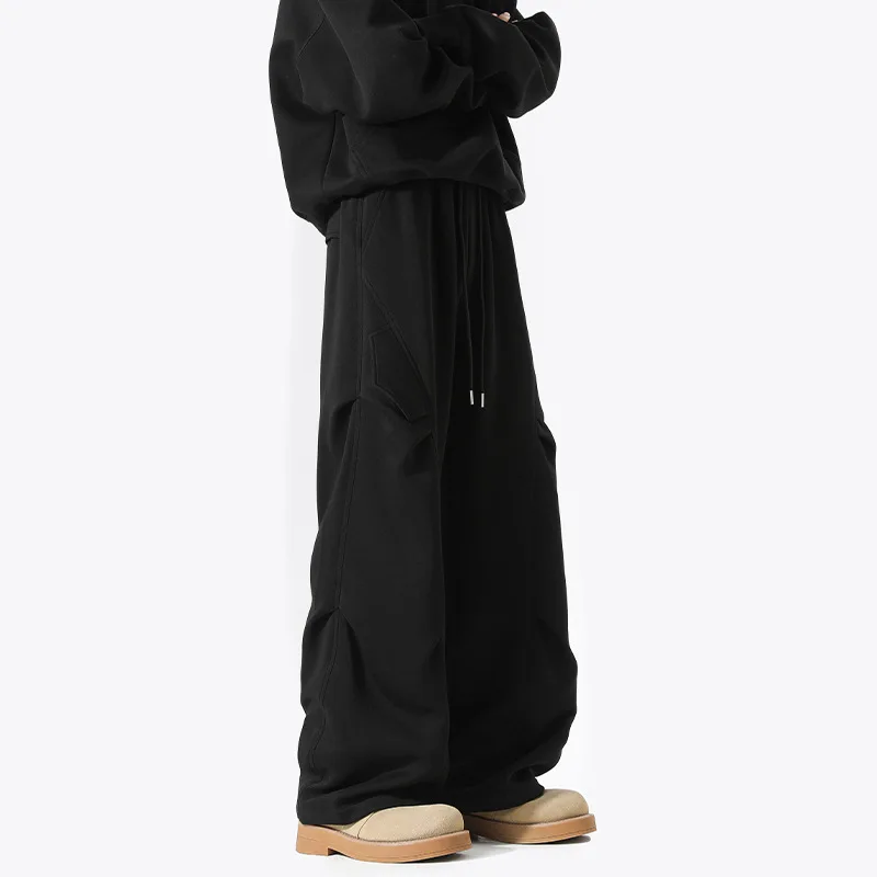 

【Mirrordust】2025 Осенние хлопковые брюки десантника в американском стиле, свободные уличные повседневные брюки для мужчин и женщин M-5XL