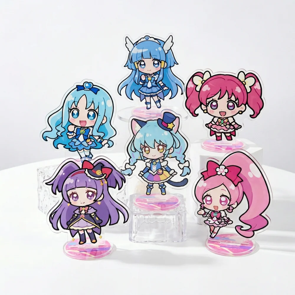 Star Detective Precure Cure Answer Acrylic Stand keyring Mystique Arcana Shadow Idol Desktop Figure Model Toys Ornaments Decor