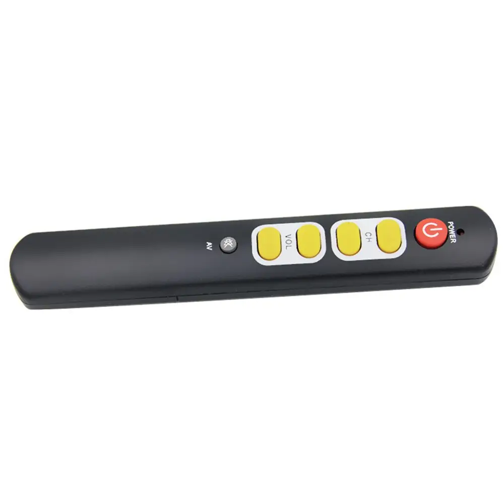 Learning Remote Control with Big Buttons, 6 Keys Universal Remote Control Smart Controller for TV STB DVD DVB HiFi VCR