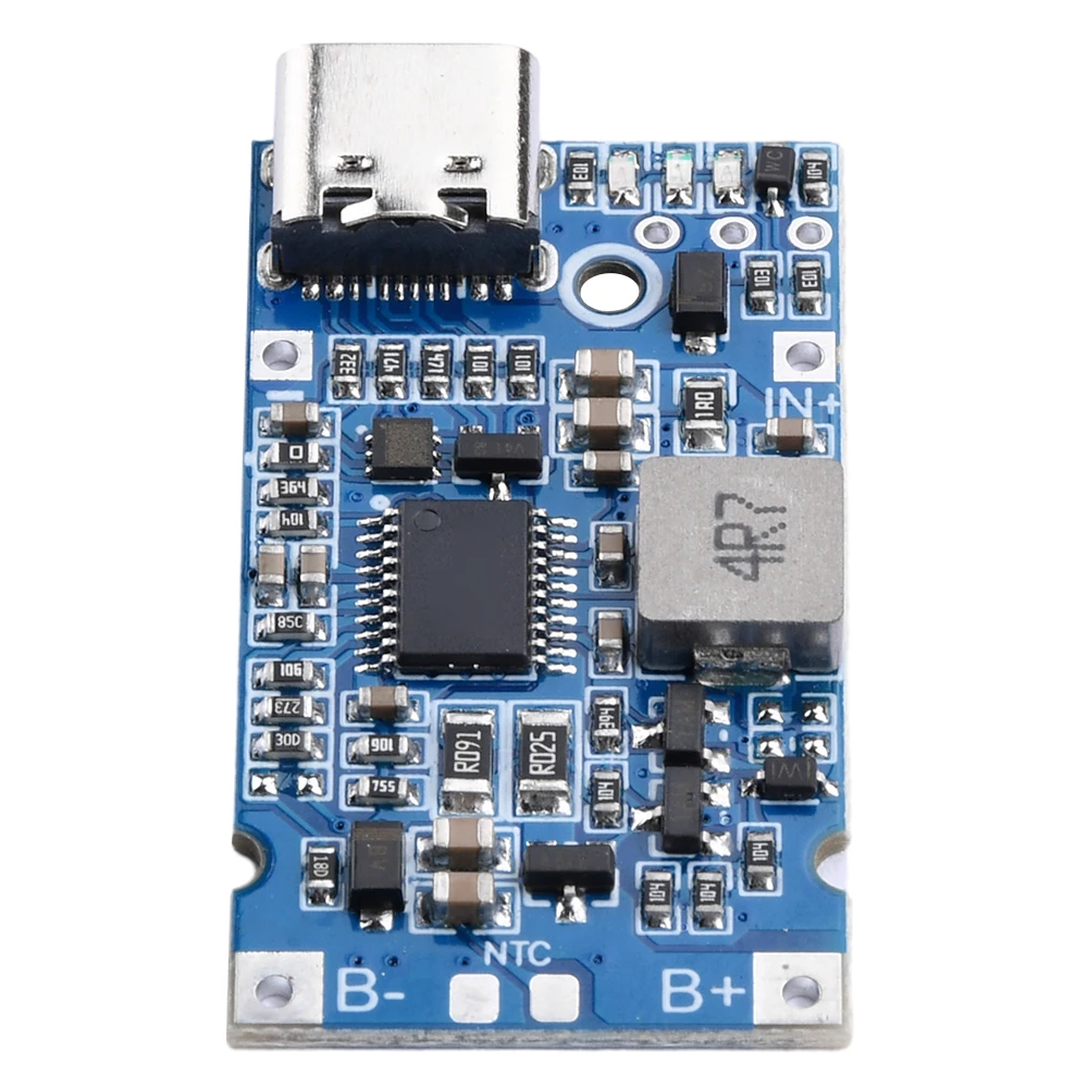 2S 3S 4S Type-C USB 4.5V-15V Step-Up Buck QC Fast Charging Charger Module for 18650 Lithium Battery With Temperature Protection