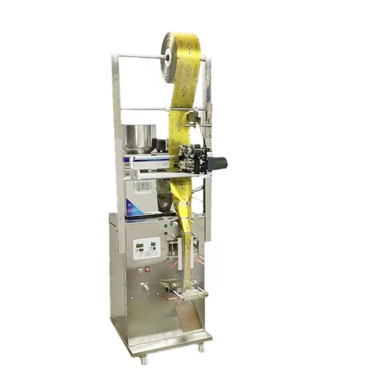 Tea bag sachet packaging machine with date encoder