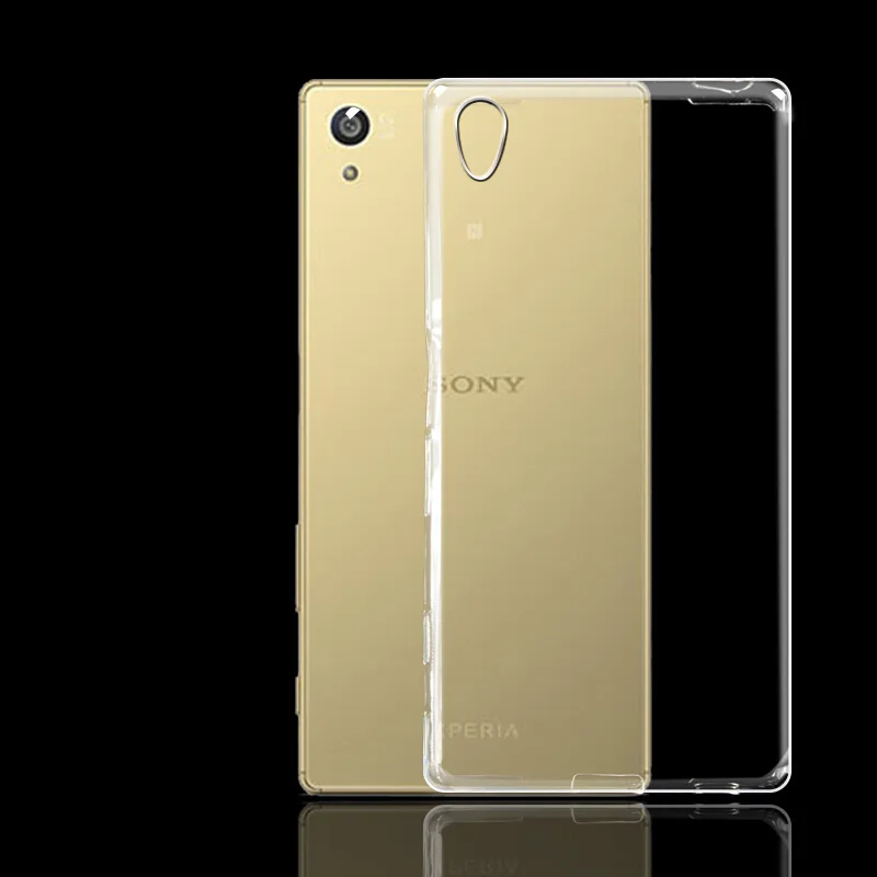 Przezroczysty miękki futerał TPU dla Sony Xperia Z5 kompaktowy Premium Plus silikonowy przezroczysty pokrowiec dla Sony Xperia Z4 Z3 XZ2 XZ3 XZ4 XZ5
