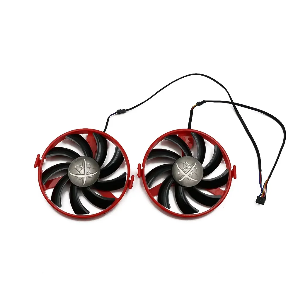 2pcs/lot FDC10U12S9-C Cooler Fan Replace RX460 For XFX Radeon RX 460 GPU Graphics Card Cooling Fan