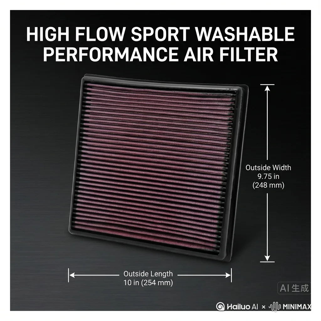 

For Buick Excelle XT GT Verano Chevrolet Cruze Orlando J300 1.5 1.6 1.8 2.0 Gas 2009-2016 High Flow Sport Washable Air Filter
