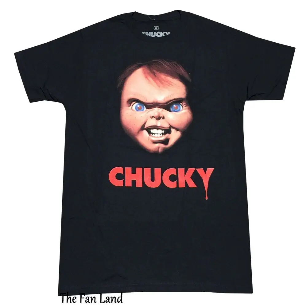 New Chucky Childs Play 1988 Mens Vintage Throwback T-Shirt