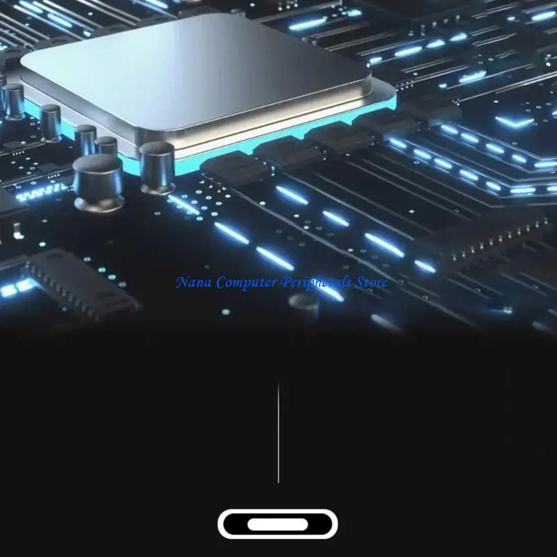 Protocolo doble F68C M.2 Caso SSD NVME 10GBPS USB3.1 Gen2 NVME Cubro NGFF