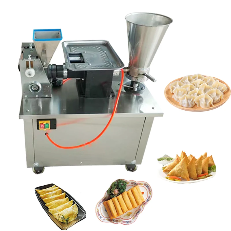 

Automatic Mini Ravioli Pierogi Pelmeni Gyoza Tortellini Dumpling Making Machine Maker/Small Fully Empanada Samosa Making Machine