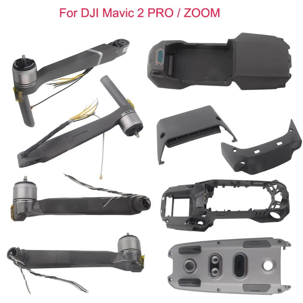 For DJI Mavic 2 Pro/Zoom Upper /Bottom Cover Shell /Middle Frame/Front Back Rear Left Right Motor Arm Legs Assembly