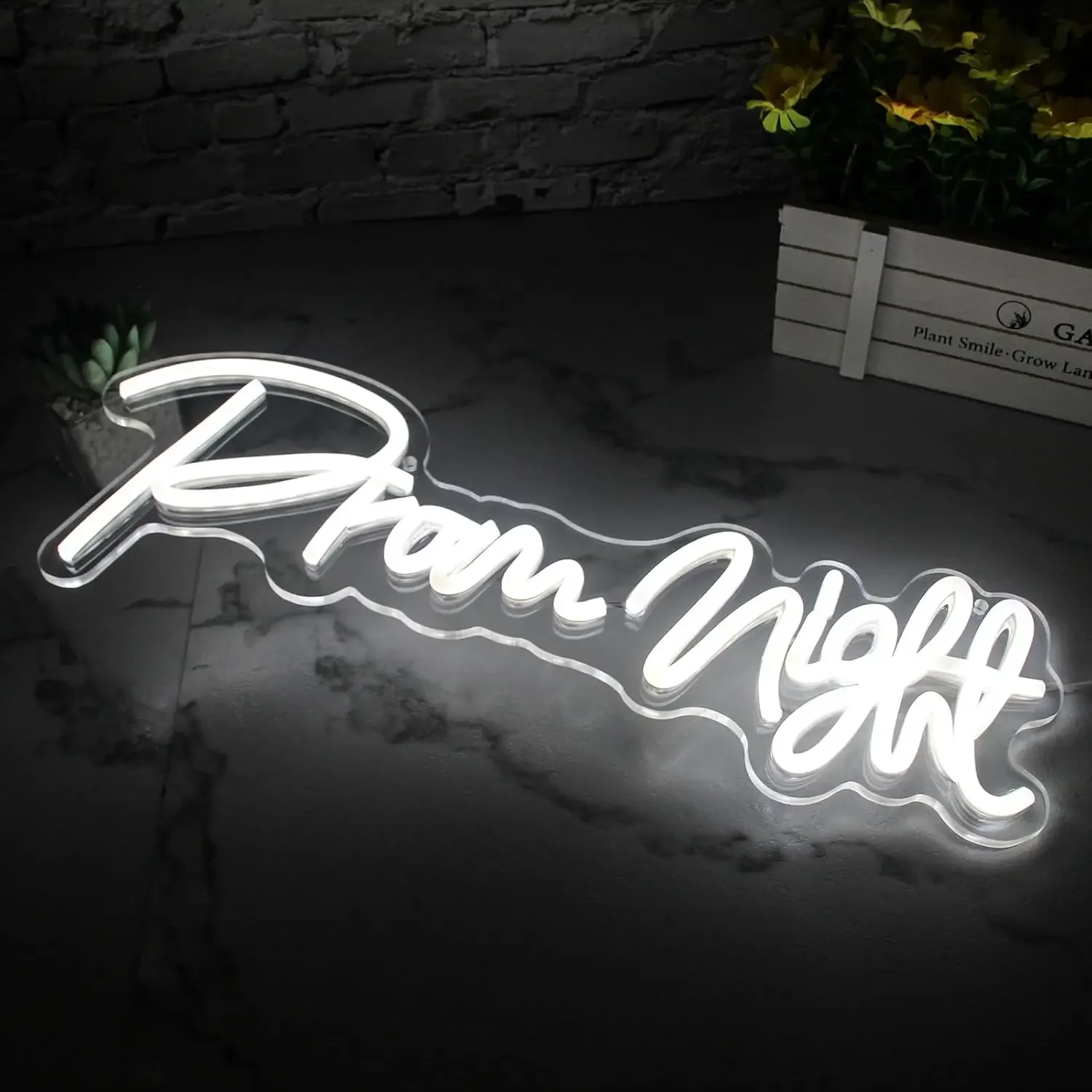 Prom Night Neon Sign USB Powered LED Neon Sign Class Of 2026 Congrats Grad Party Decorations Gift Art Wall Lights