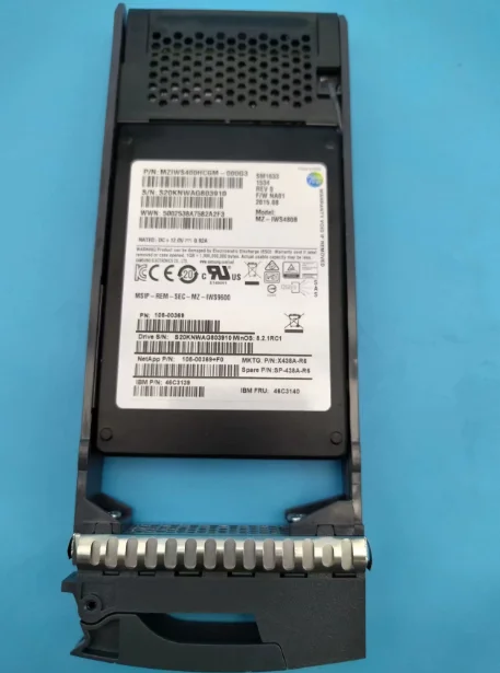 Dla X438A-R6 SP-438A-R6 108-00369 400G SSD FAS2250 dysk twardy