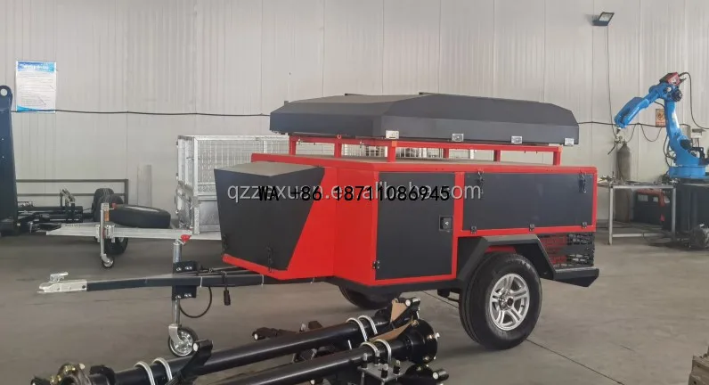 （Factory Direct Sale）Camp Travel Trailer Cheapest Tent Trailer for Sale camping trailer