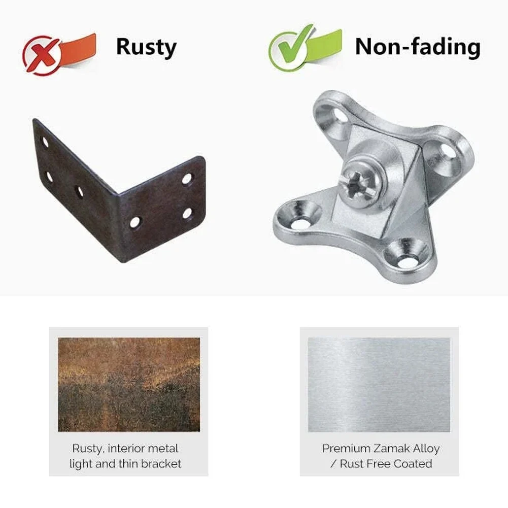 Modern Table Leg Corner Brace Right Angle L Shape Bracket Support Connector Holder For Wood