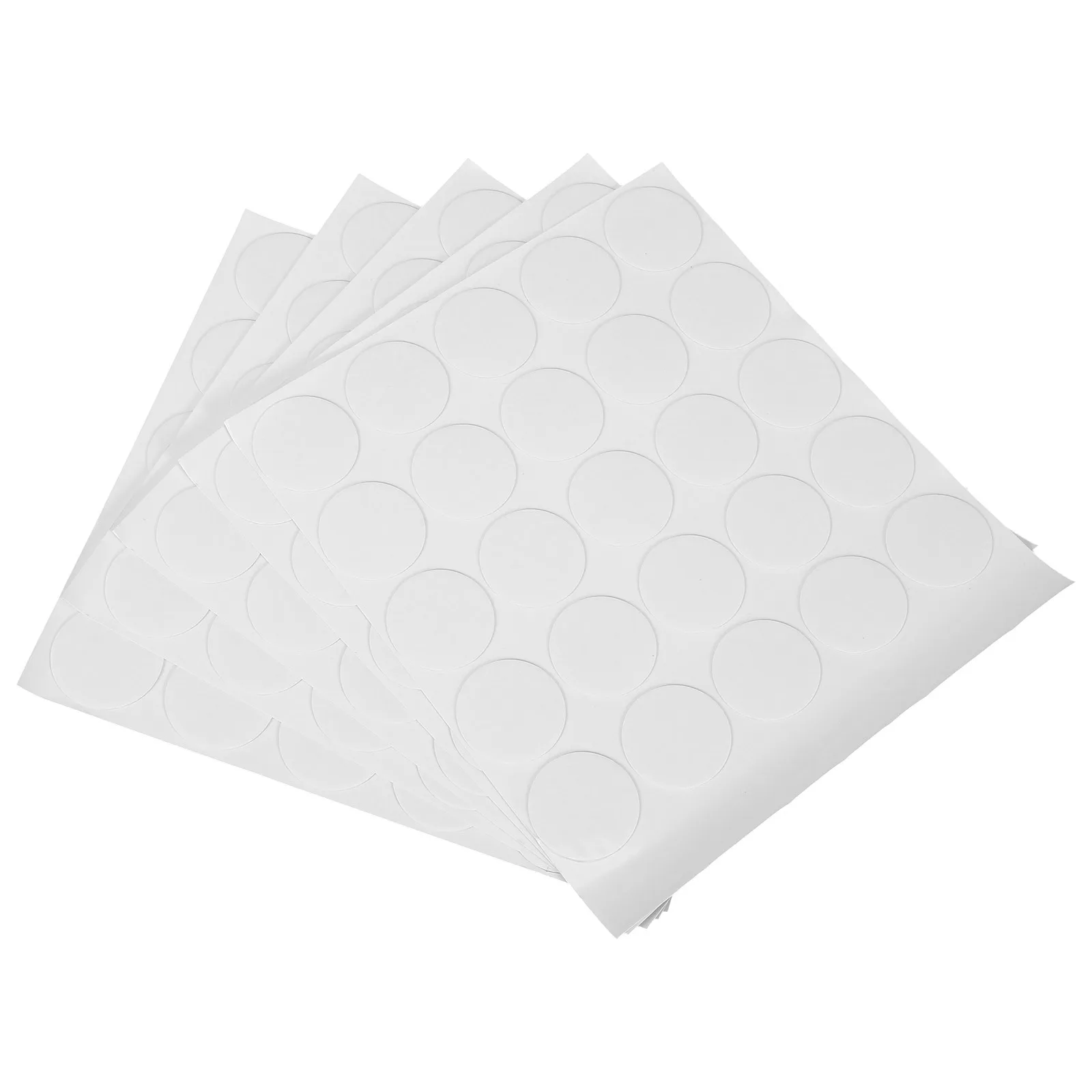 

5 Sheets Double Sided Adhesive Dots Durable Strong Sticky Round Stickers for Soundproof Panel Photo Wall Stickers