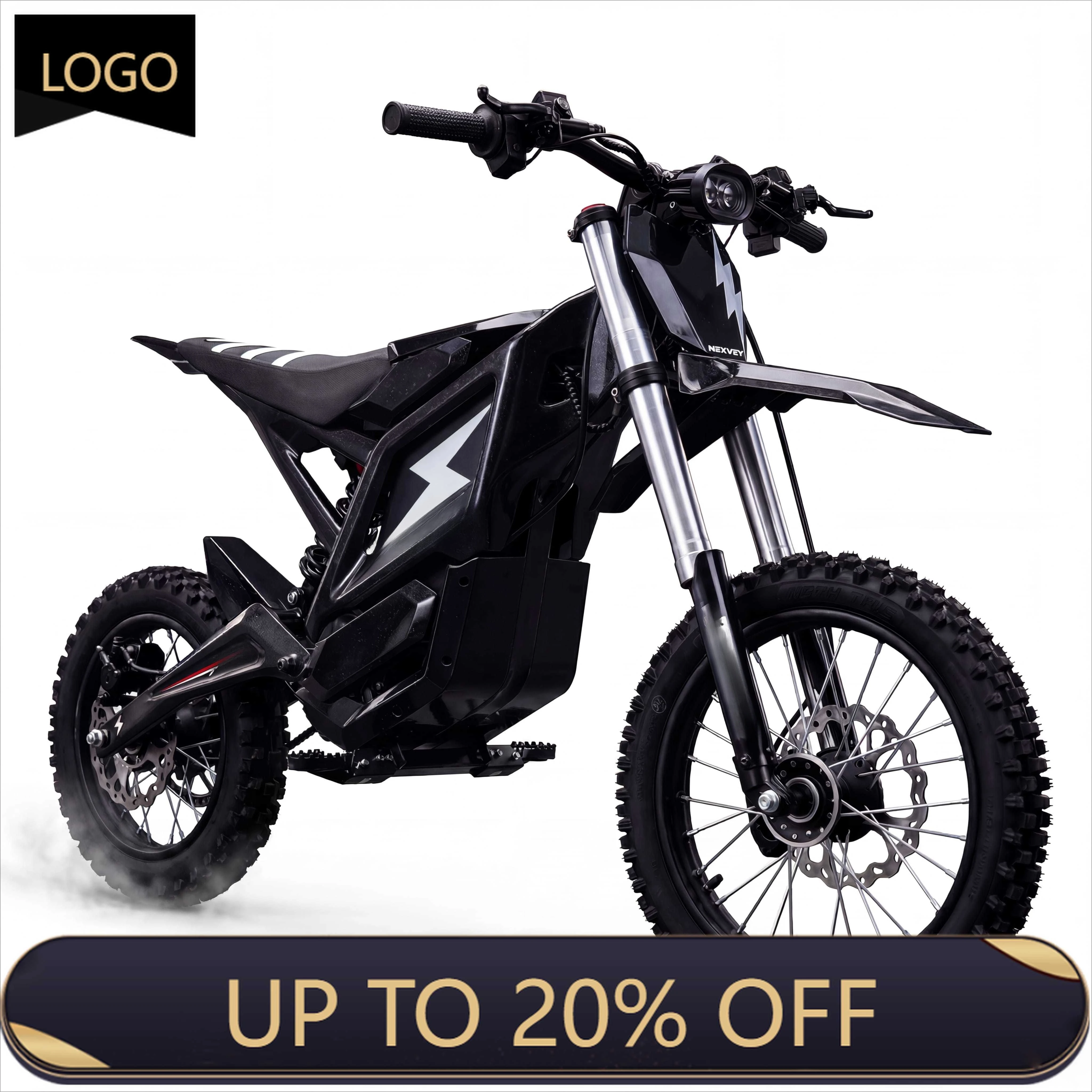 QQW QQA 48V 14-inch mini electric off-road vehicle 2000W electric motorcycle integrated battery central motor disc brake suitabl