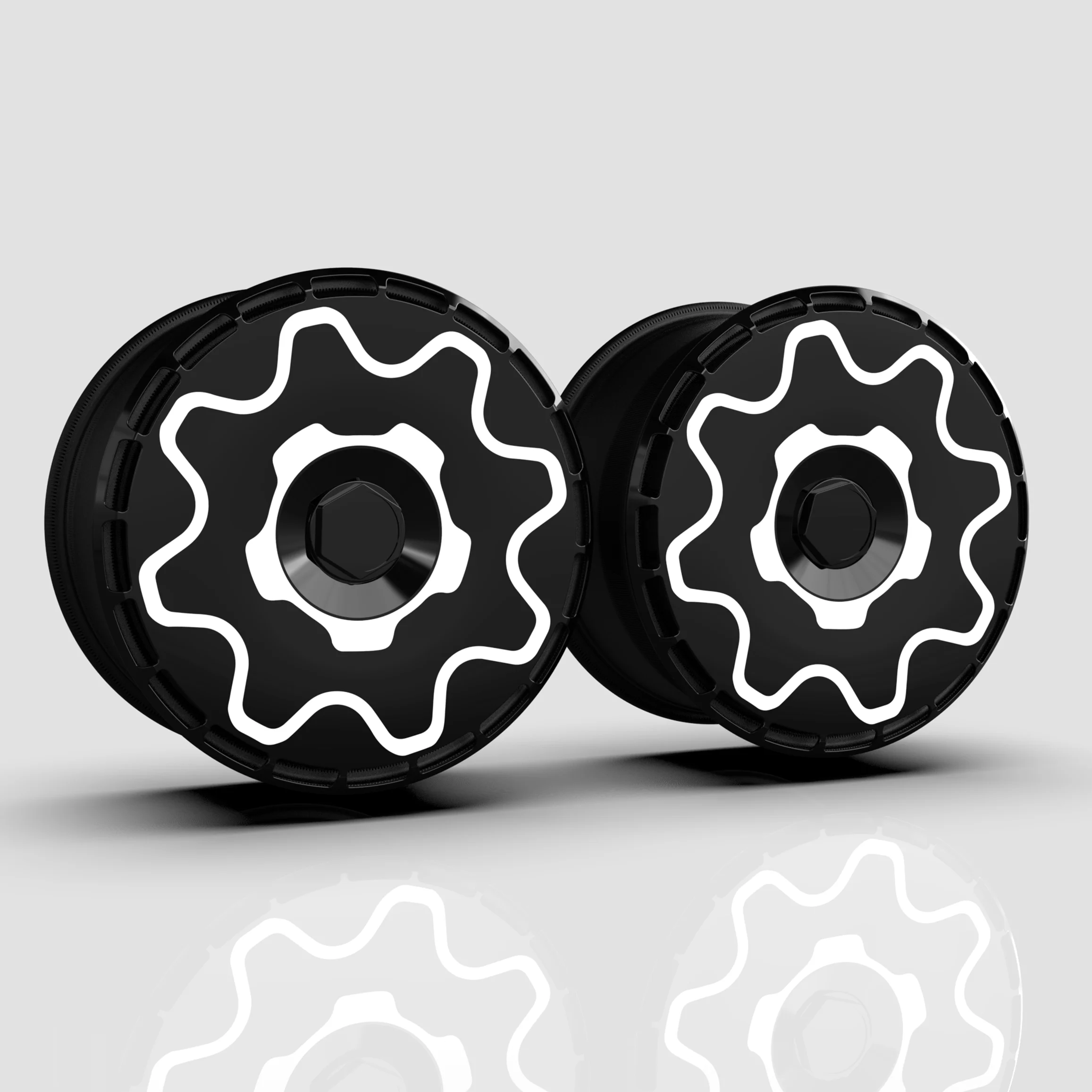 

New Arrival Premium 4pcs ABS Aerodisc Wheel Cover Hub Caps for Li Xpeng