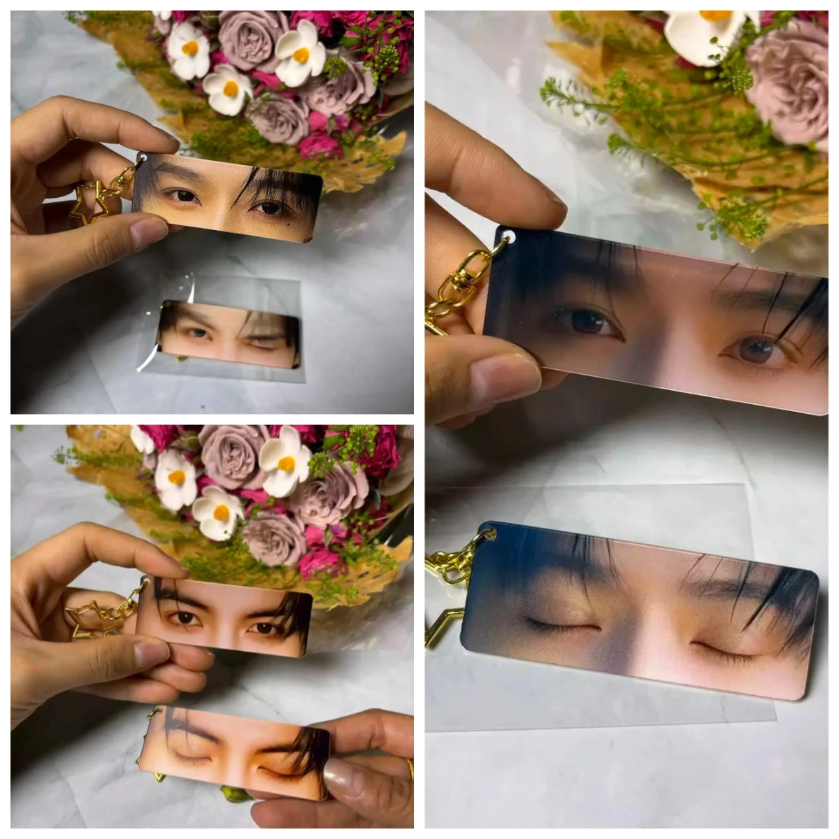 

Yunyi Xinghe opens your eyes for you Cosplay pendant acrylic eye strip cloud flag Haoyi Ran movable