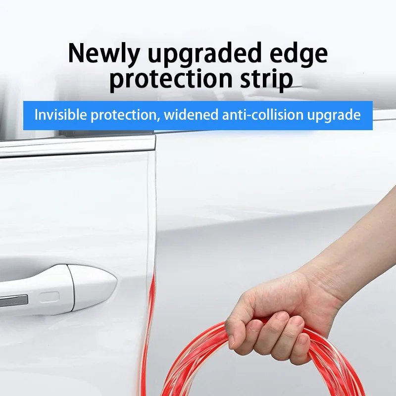 Car Door Clear Edge Guards StripTrim Styling Moulding Strip Rubber Scratch Protector Auto Door Universal Car Accessories