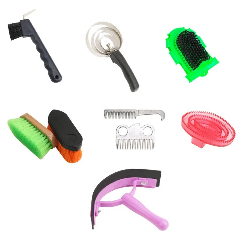 

Big Deal Horse Washing Kit Brush Horse Washing Kit Supplies Horse Grooming Kit 9-Piece Equine Care Series Horse Bath Tool