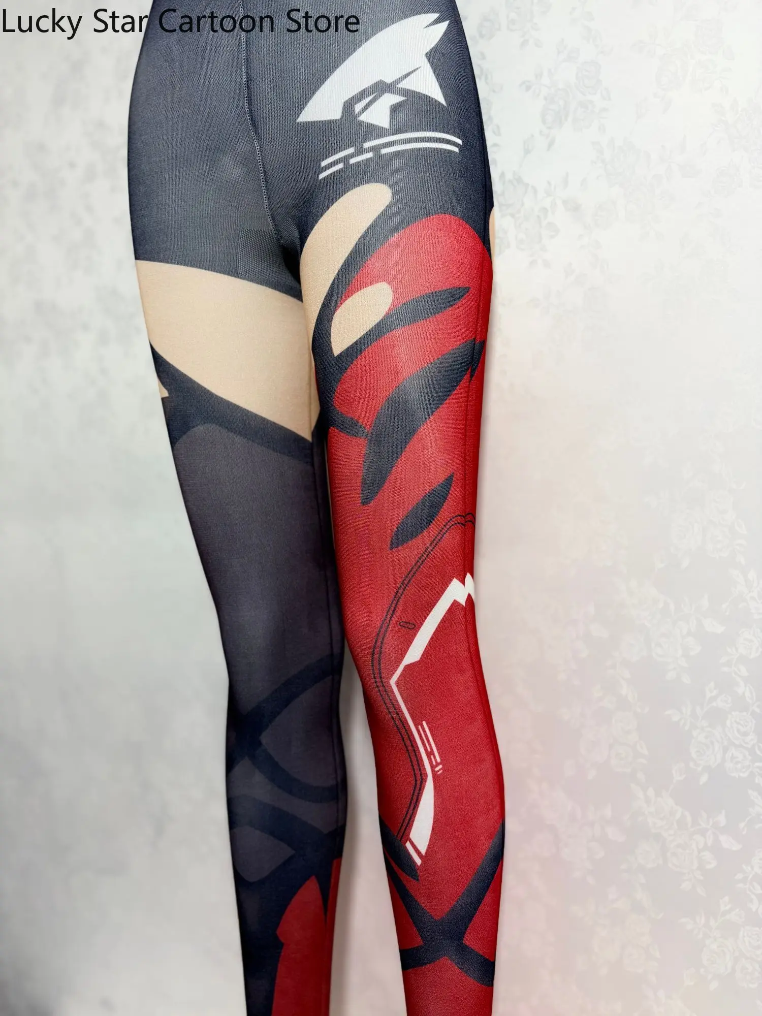 Game Murata Himeko Honkai Impact 3 Anime Printed Pantyhose Comic Con Prop Role Play Stocking Women Cosplay Halloween Gift view 4