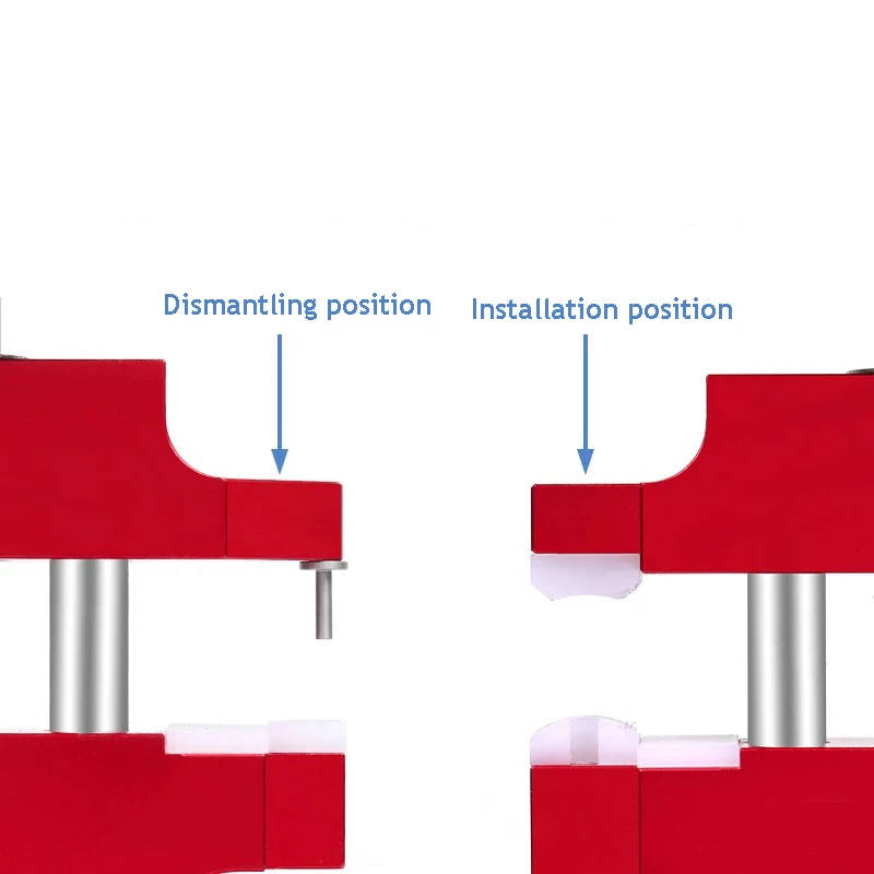 7-Pin Push Type Watch Crown Tube Removal Tool Watchmaker Watch Friction Tube Repair and Removal Tool