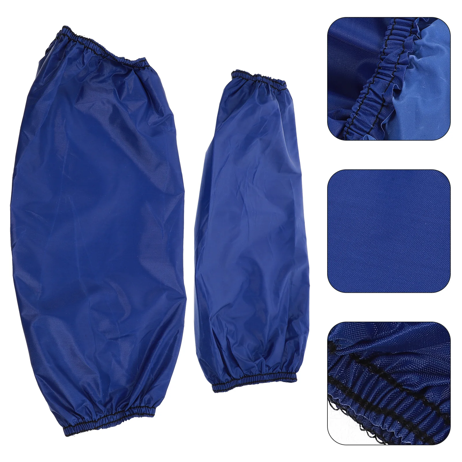 Protector Waterproof Sleeve Cleaning Gloves Oilproof Arm Sleeves Soft Blue Kitchen Work Running