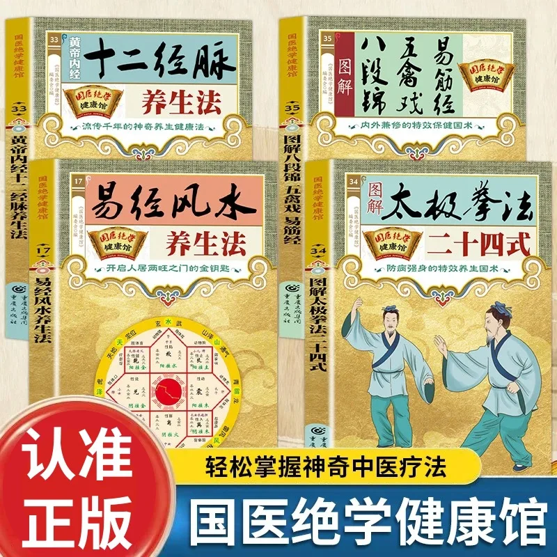 Holistic Health & Wellness Series: Visual Guide To I Ching, Feng Shui & Huangdi Neijing 12 Meridians Therapy