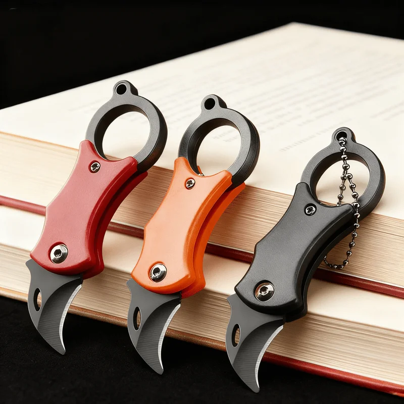 1PC High Hardness Portable Folding Knife | Mini Multifunction Cutting Tool for Outdoor Camping Use